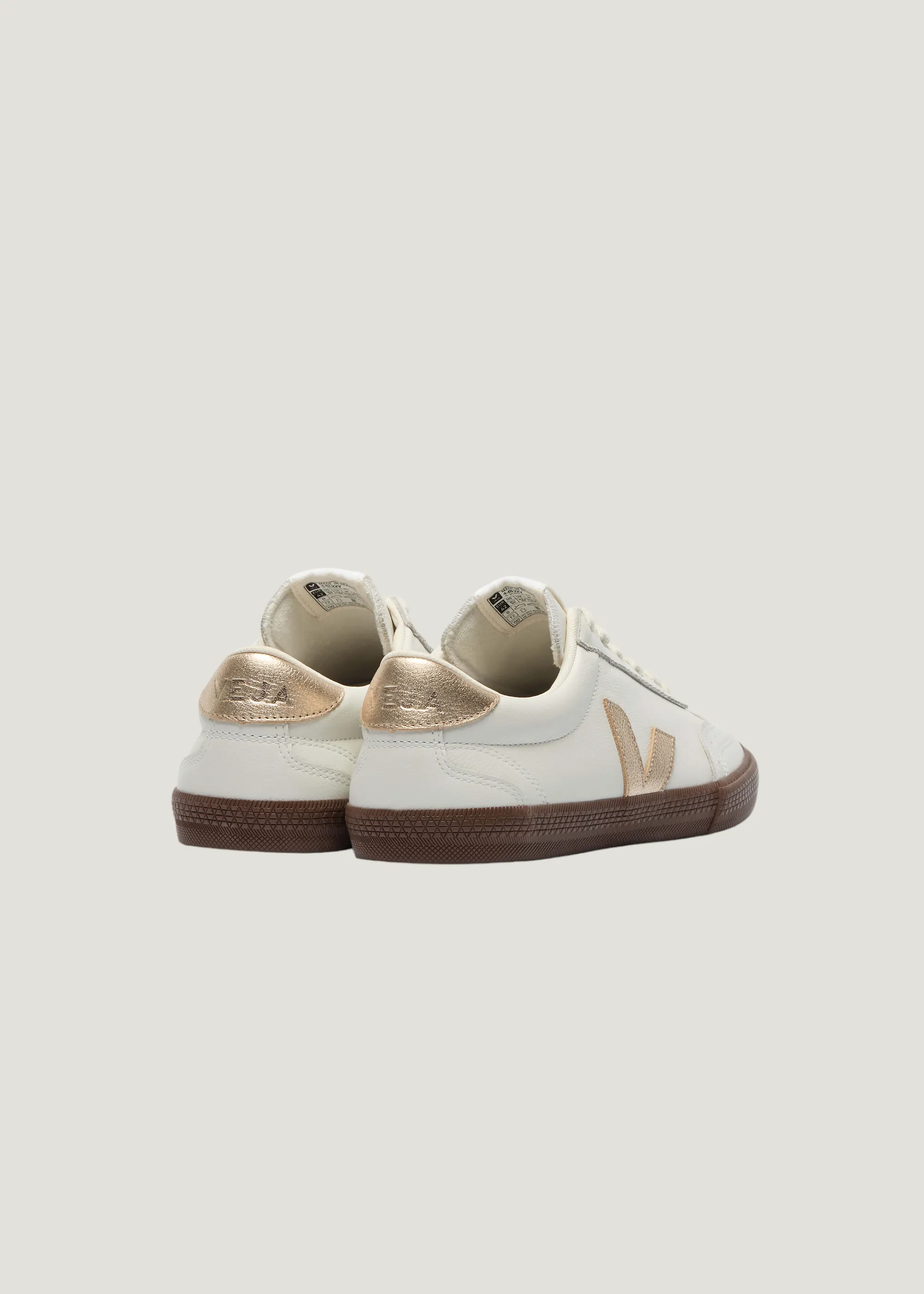 Baskets en cuir | blanc "Volley - white_platine_bark", Veja, photo 3