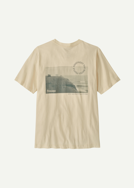 T-shirt en coton bio | beige "water people spotter t-shirt" - Patagonia