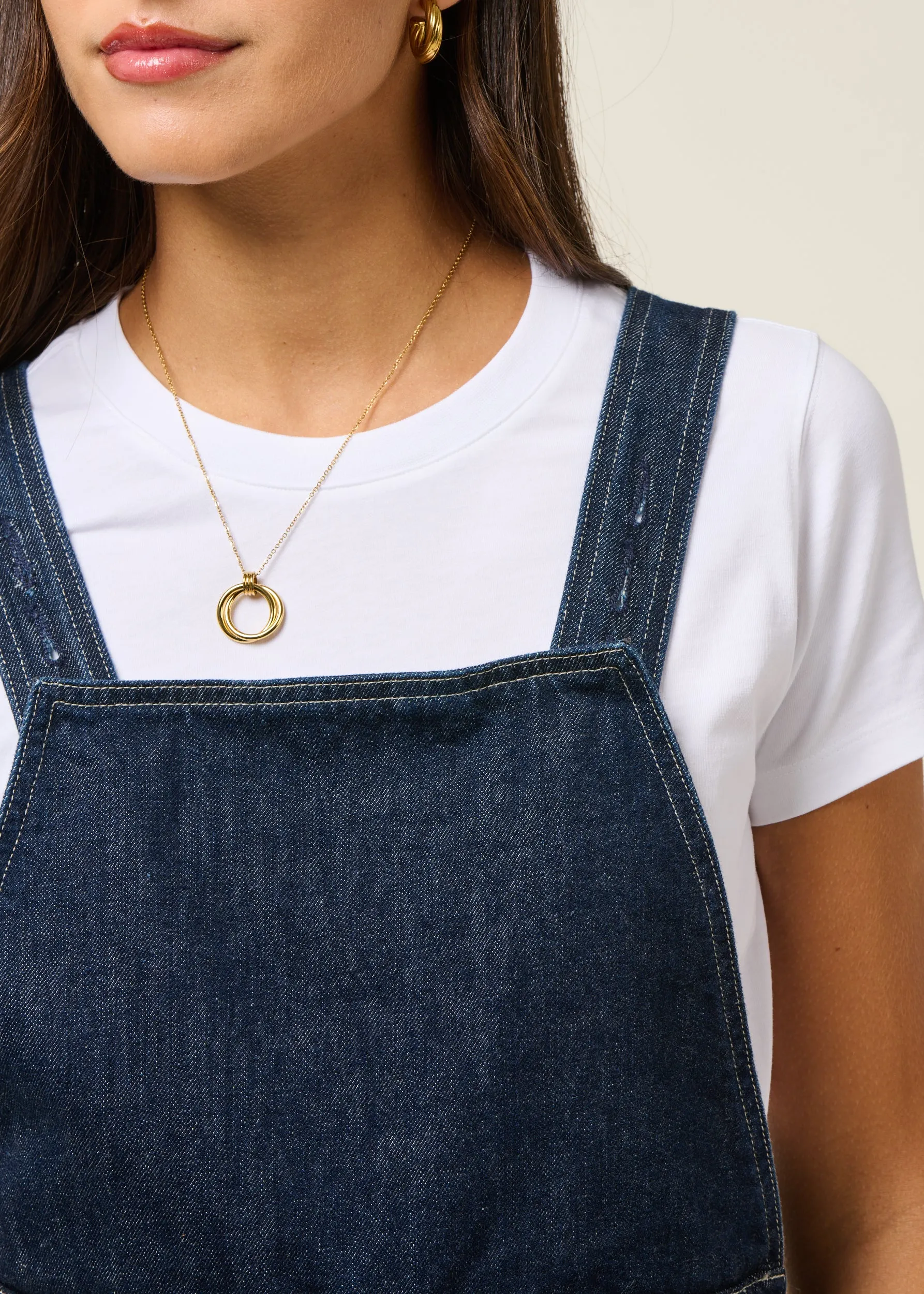 Robe denim en coton biologique | bleu "malwa workwear denim dress - dark blue", Nudie Jeans, photo 4