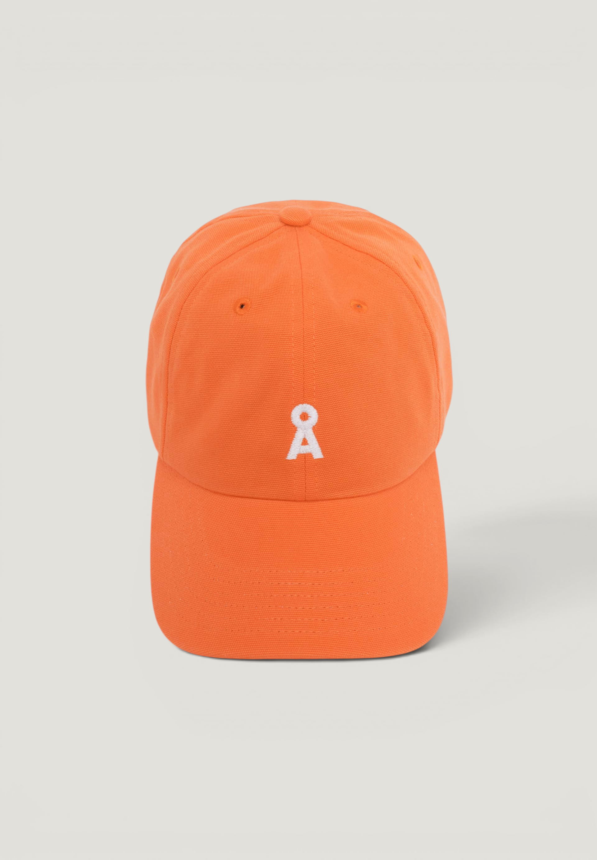 Casquette en coton bio |rouge "yenaas bold - sunset orange", Armedangels, photo 1