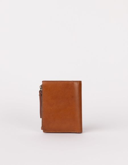 Portefeuille en cuir certifié | marron "jamie wallet - cognac classic leather ", O My Bag, photo 3