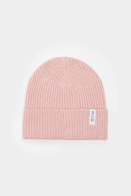 Bonnet en cachemire recyclé | rose "cappello marcello rosa quarzo"