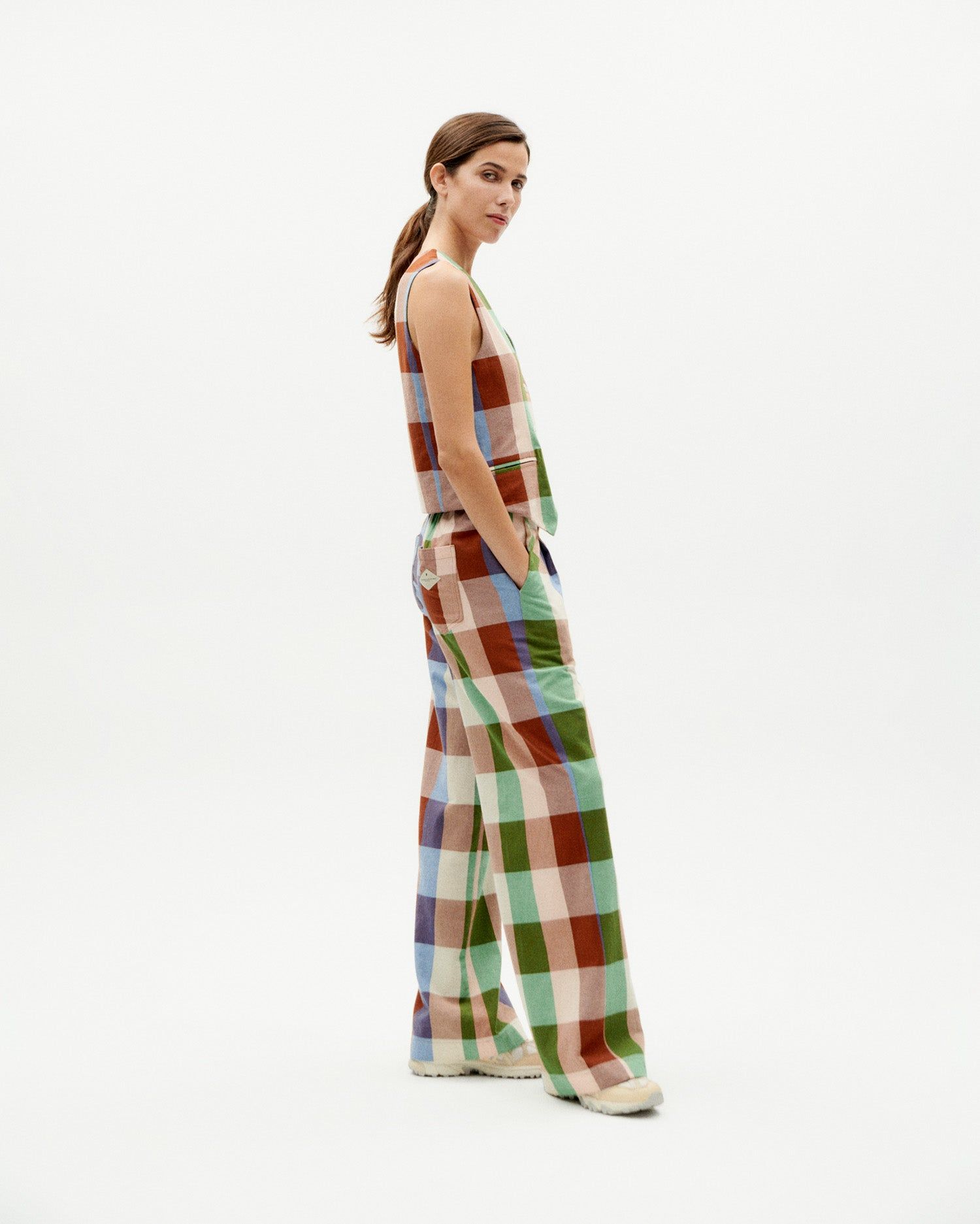 Weste aus Bio-Baumwolle | Mehrfarbig "colorful edith vest", Thinking Mu, Foto 6