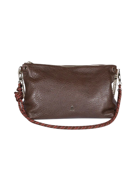 Sac à main cuir tannage végétal | marron "mallow - brun h25"