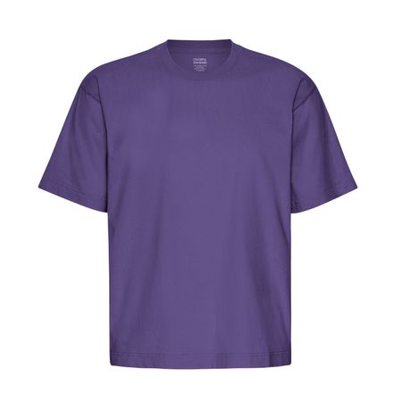 T-shirt oversize en coton bio | violet "oversized organic t-shirt - ultra violet"