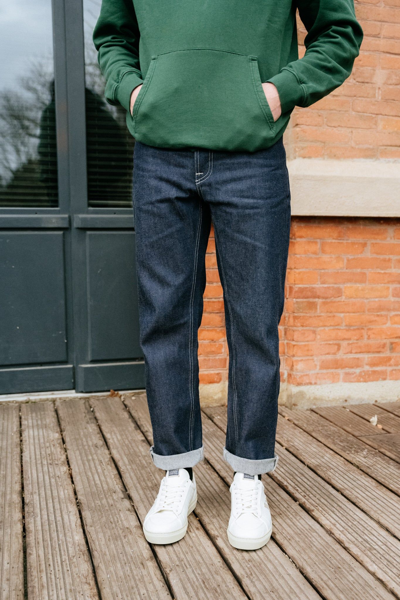Jean droit brut toile japonaise en coton bio - rad rufus exclusif wdf x nudie jeans, Nudie Jeans, photo 5