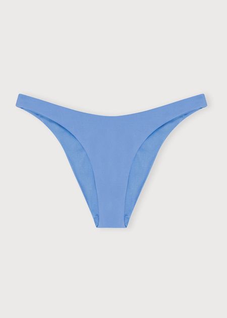 Culotte de bain en matières recyclées | bleu "swim cheeky bikini bottom - dove blue", Organic Basics, photo 5