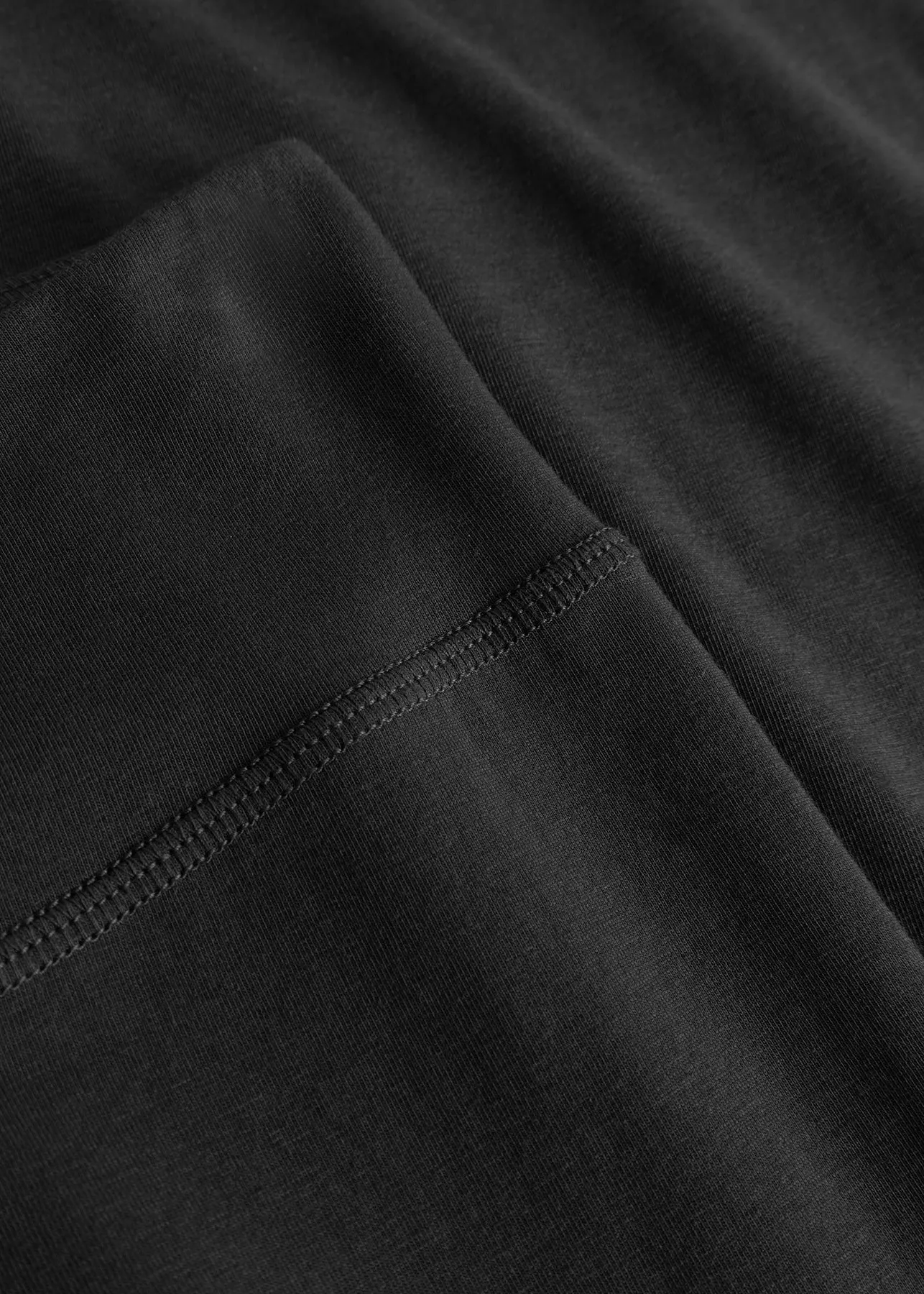 Legging en coton bio et tencel | noir "Tights sanna black", Dedicated, photo 3