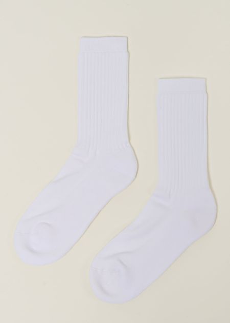 Chaussettes en coton bio | blanc - WeDressFair