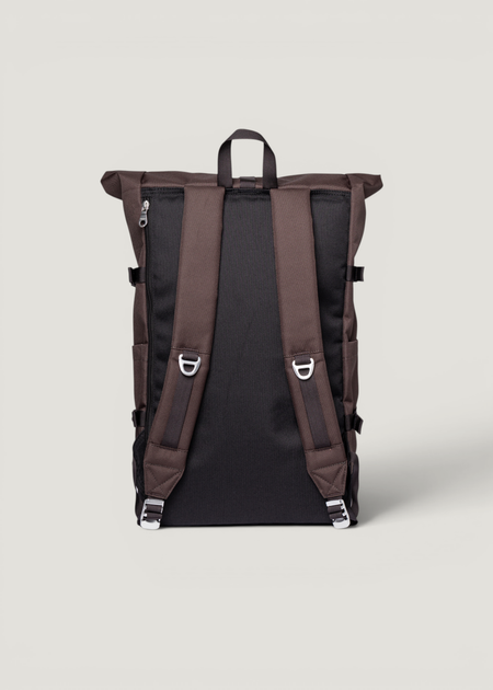 Rucksack 26 l aus recyceltem Material | braun "Icon rolltop backpack 16" - brown", Sandqvist, Foto 3