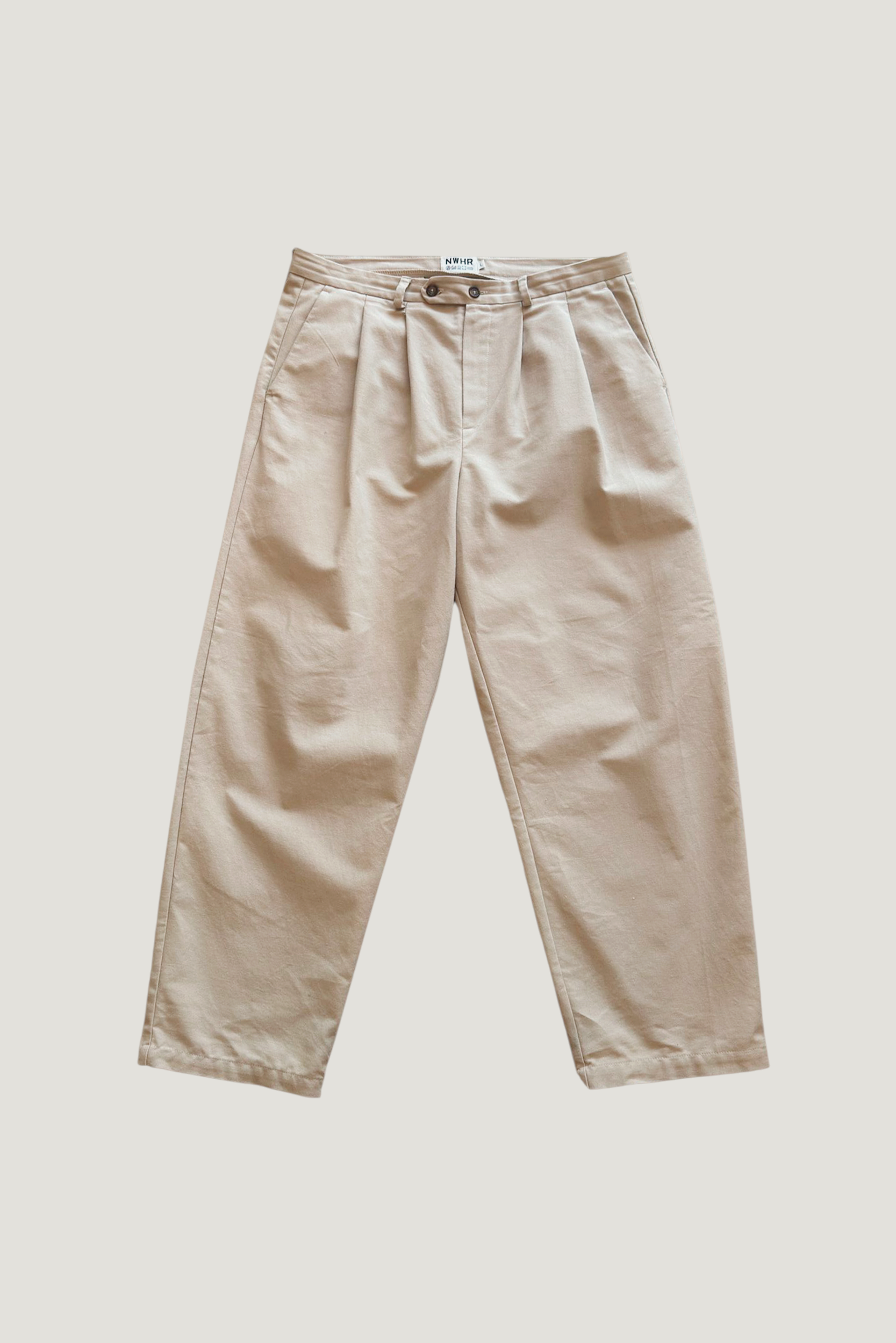 Weite Hose aus Bio-Baumwolle | Beige "Beige chino pants", NWHR, Foto 4