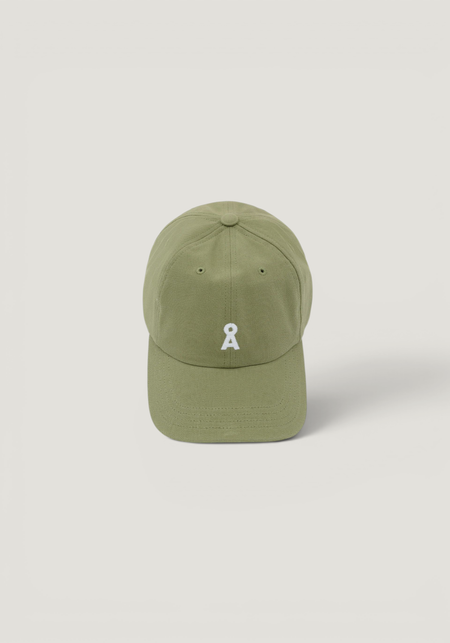 Casquette en coton bio | vert "yenaas bold cap - fatigue green"