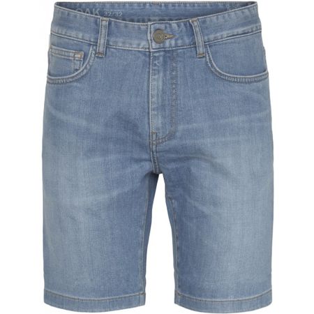 Short en jean bleu en coton bio - birch