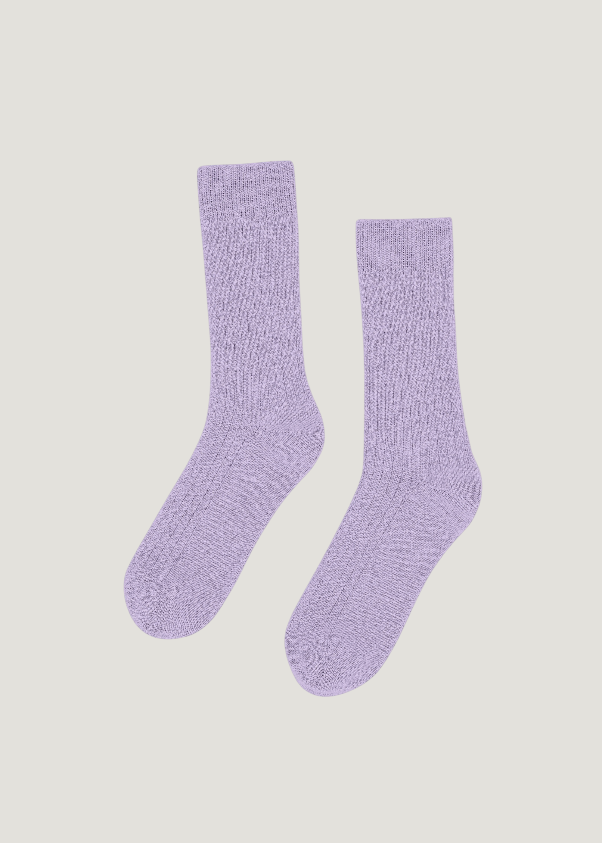 Chaussettes en laine mérinos recyclée | lilas "soft lavender", Colorful Standard, photo 1