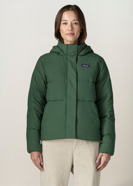 Doudoune en matières recyclées | vert "Sisar down hoody jkt - cngr" - Patagonia