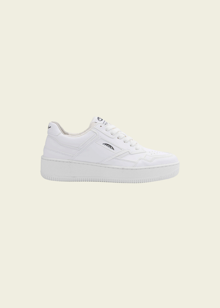 Baskets vegan | blanc "origin - full white - corn" - Moea