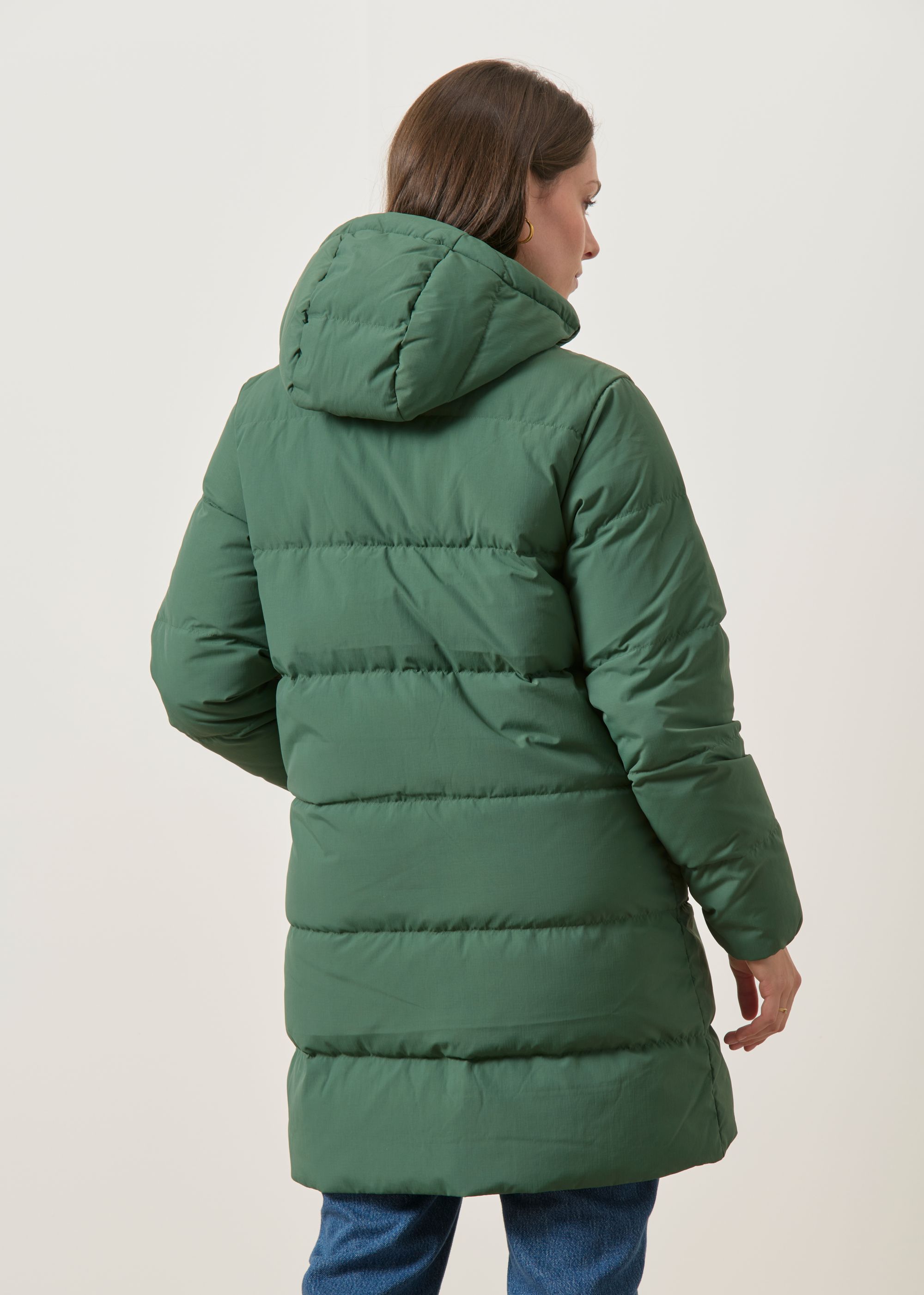 Kapuzenparka aus recycelten Materialien | Grün "Sisar down parka - cngr", Patagonia, Foto 4