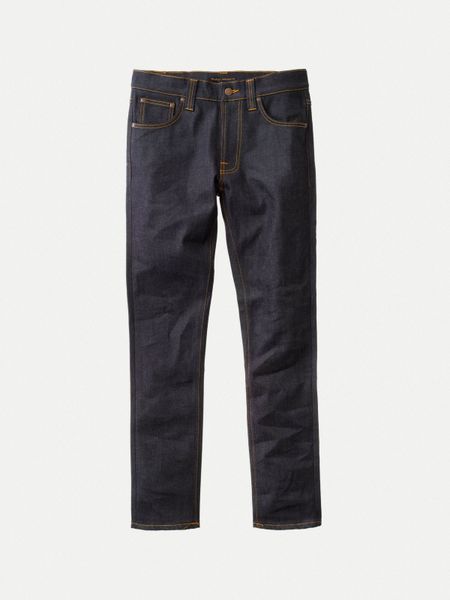 Jean slim en coton bio | brut "lean dean dry 16 dips", Nudie Jeans, photo 6