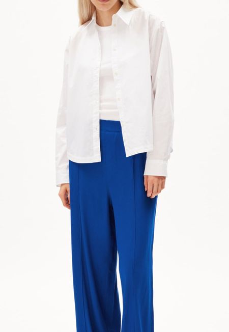 Chemise en coton bio | blanc "ilmaani white", Armedangels, photo 4