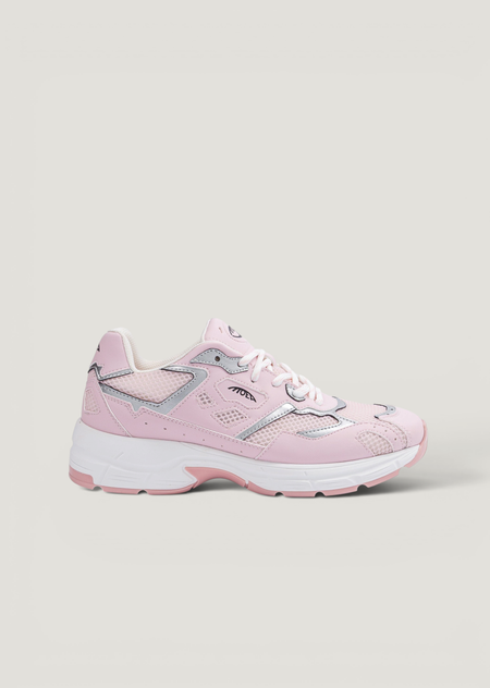Baskets vegan | rose "Rush - pink & silver - corn" - Moea