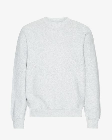 Sweat oversize en coton bio | gris "snow melange", Colorful Standard, photo 6