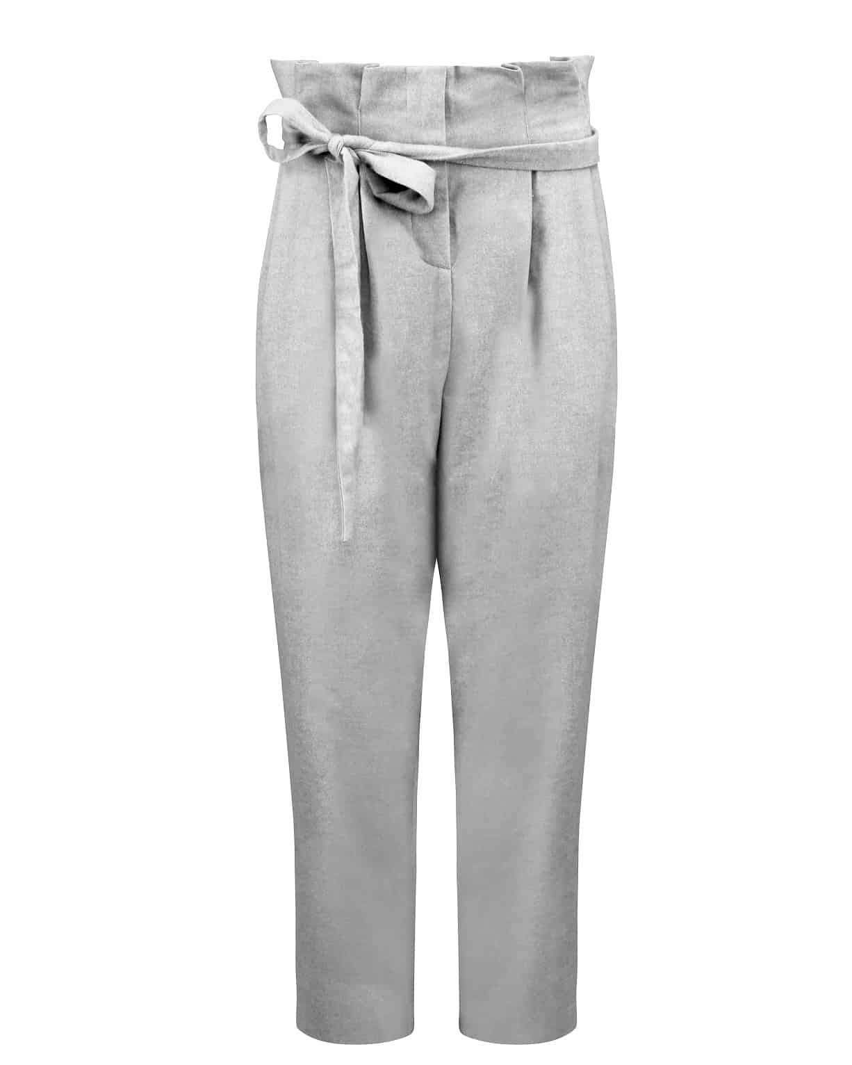 Pantalon à pinces gris en coton bio - torbay, Jan'n June, photo 1