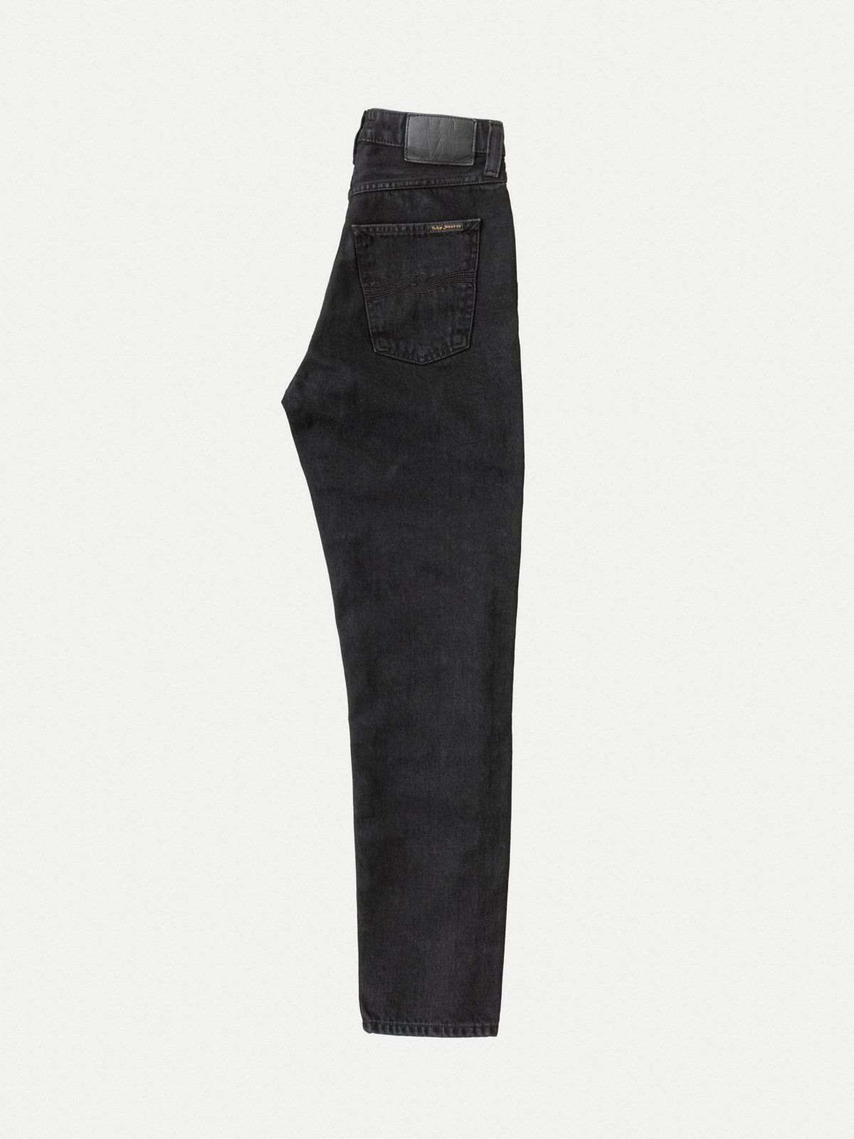 Jean mom noir en coton bio - breezy britt black worn, Nudie Jeans, photo 6