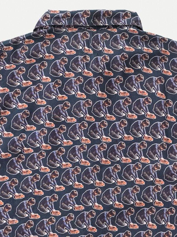 Chemise imprimé manches courtes en tencel - arvid, Nudie Jeans, photo 7