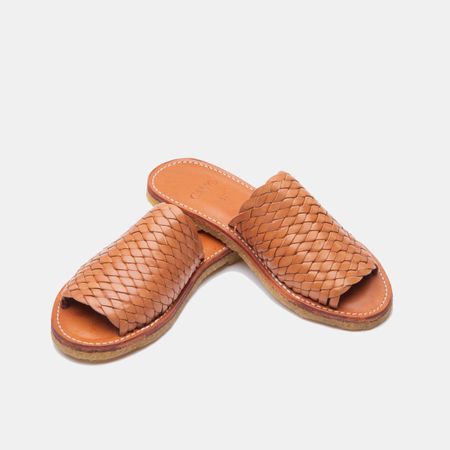 Sandales cognac en cuir tannage végétal - laura, Cano, photo 3