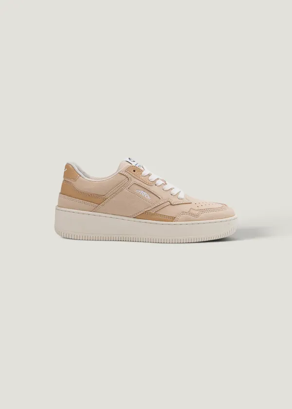 Baskets vegan | beige "origin - full beige - corn", Moea