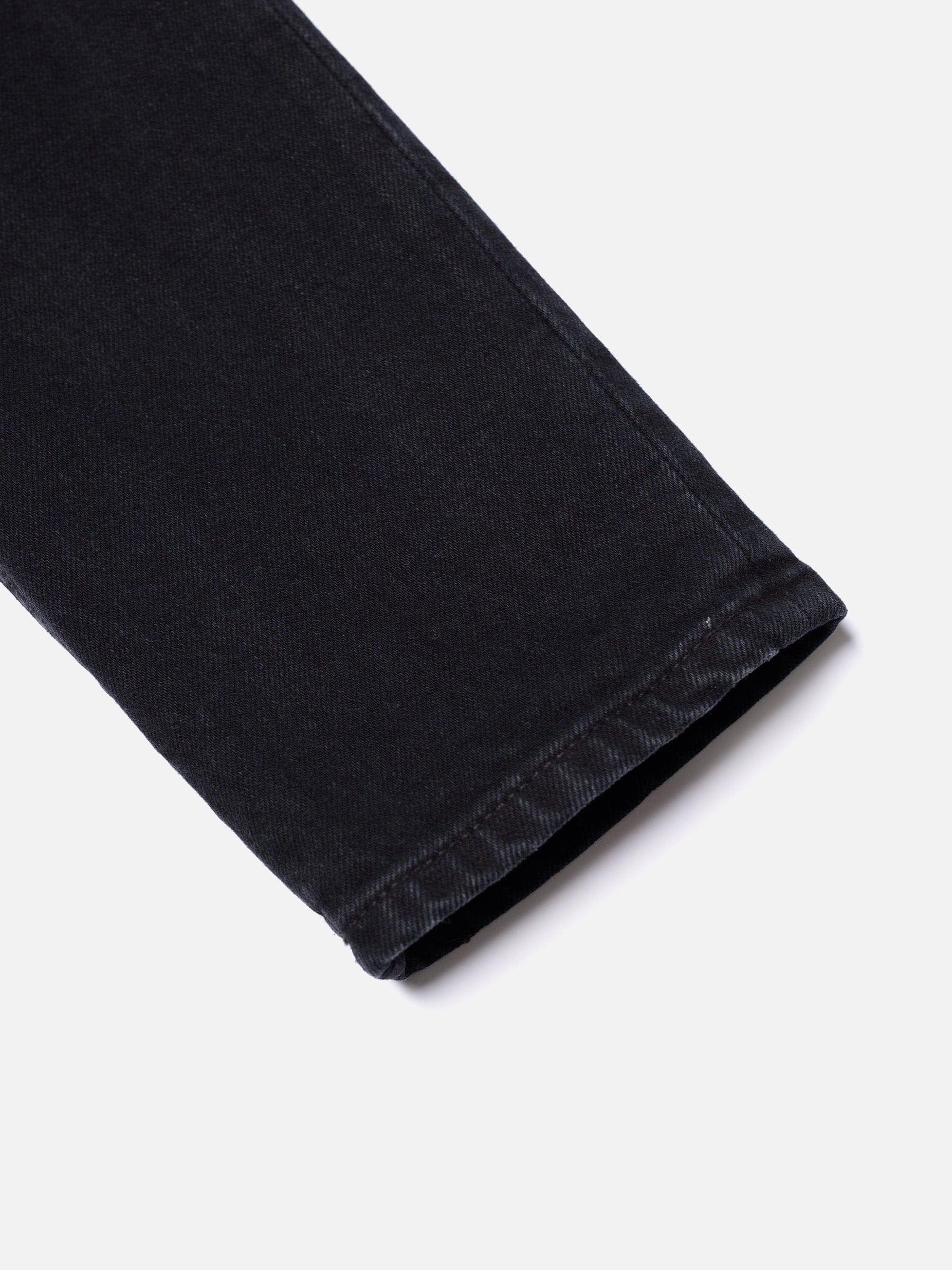 Jean slim en coton bio | noir "mellow mae so black", Nudie Jeans, photo 6