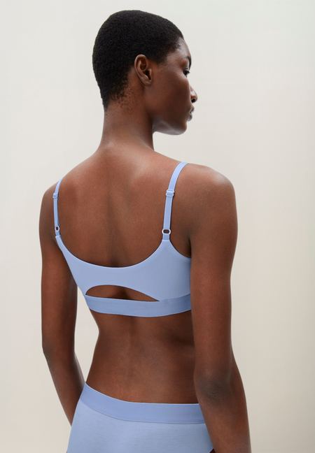 Brassière en modal | morning bleu "tovaa - morning blue" - Armedangels