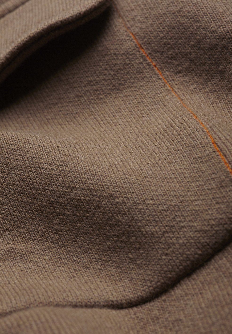 Veste marron en coton et laine bio  - alondraa, Armedangels, photo 5