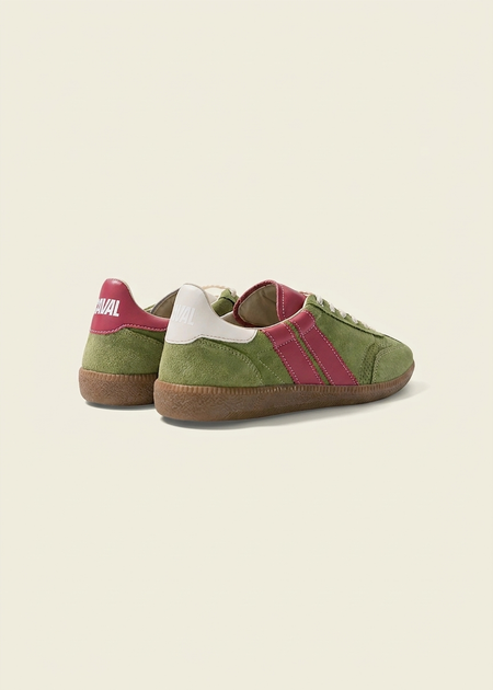 Sneaker aus zertifiziertem Leder | grün "matcha berry pulse", Caval, Foto 4
