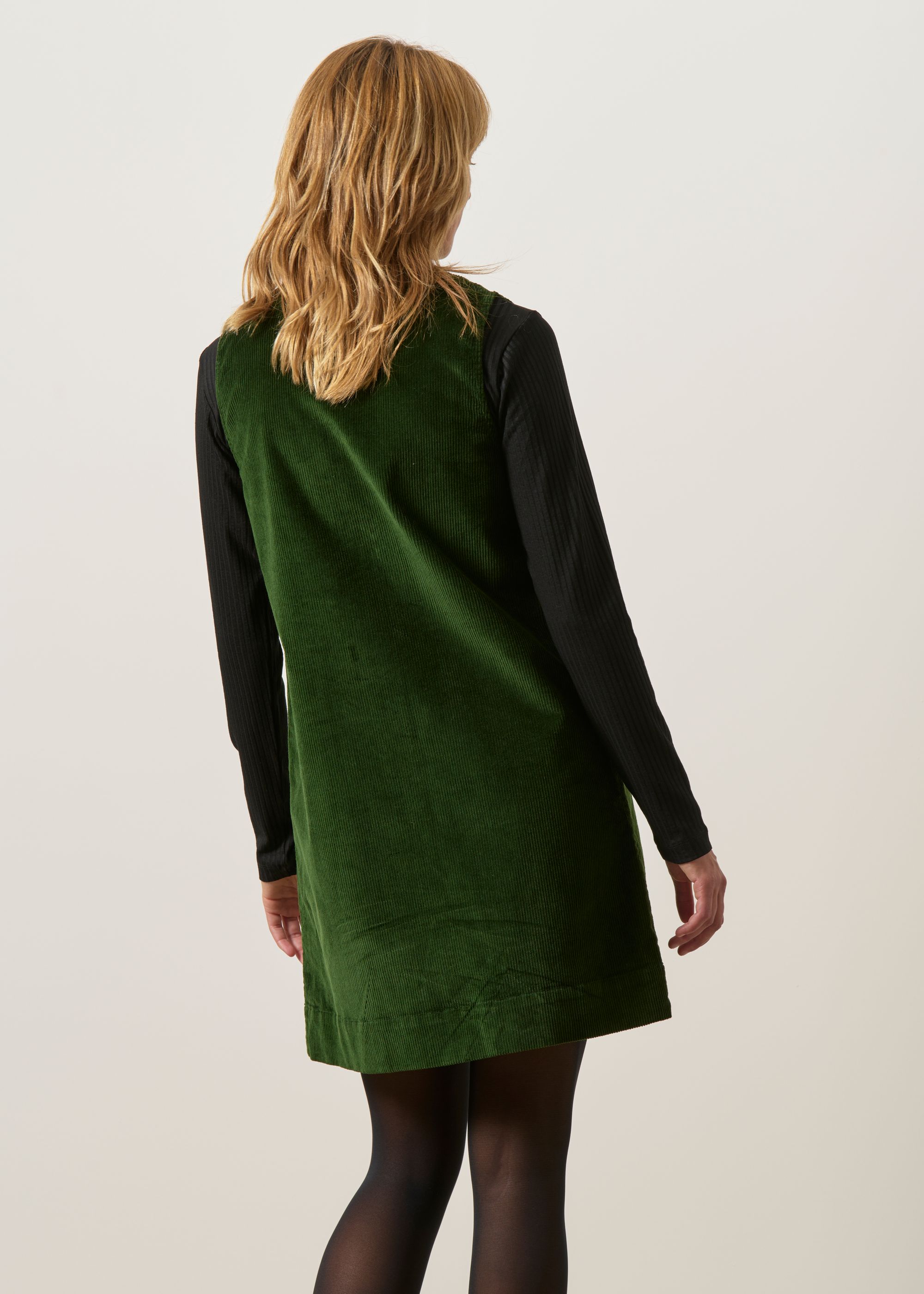Robe velours sans manche "olivia" - vert, WeDressFair, photo 6