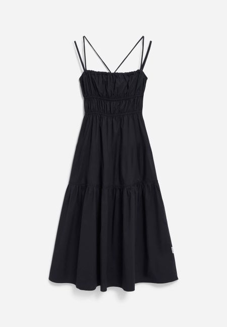 Gewebtes Kleid aus Bio-Baumwolle | Schwarz "hetmalaa - black", Armedangels, Foto 5