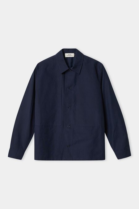 Surchemise en tencel et coton bio | navy "owe pale navy", About Companions, photo 6