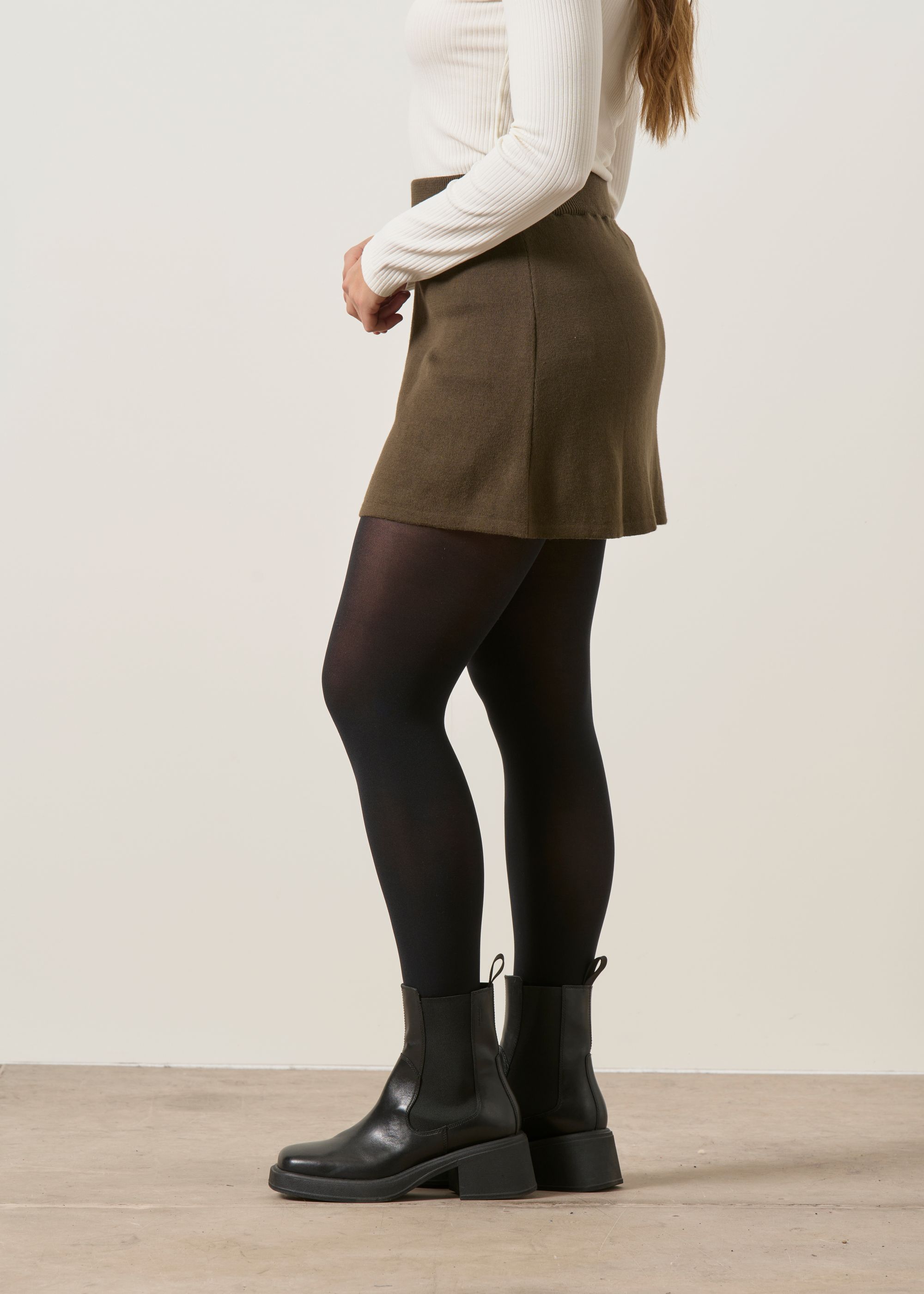Rock aus Bio-Baumwolle | Braun "vando - mud", Jan'n June, Foto 4