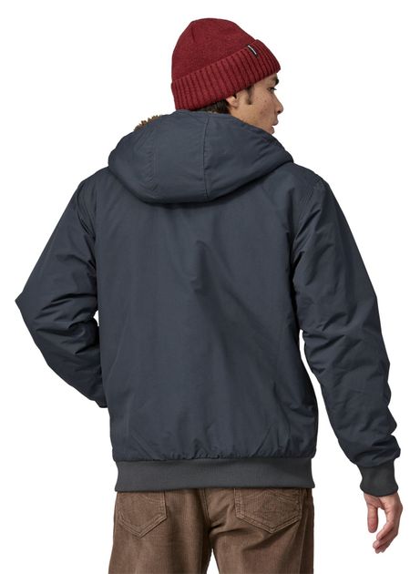 Manteau en matières recyclées | marine "m's lined isthmus hoody - smolder blue", Patagonia, photo 2