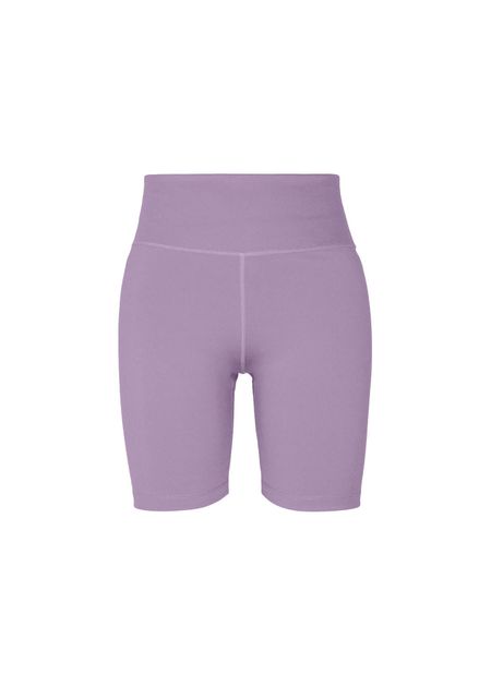 Short biker en recyclé | violet "active bike shorts pearly purple"