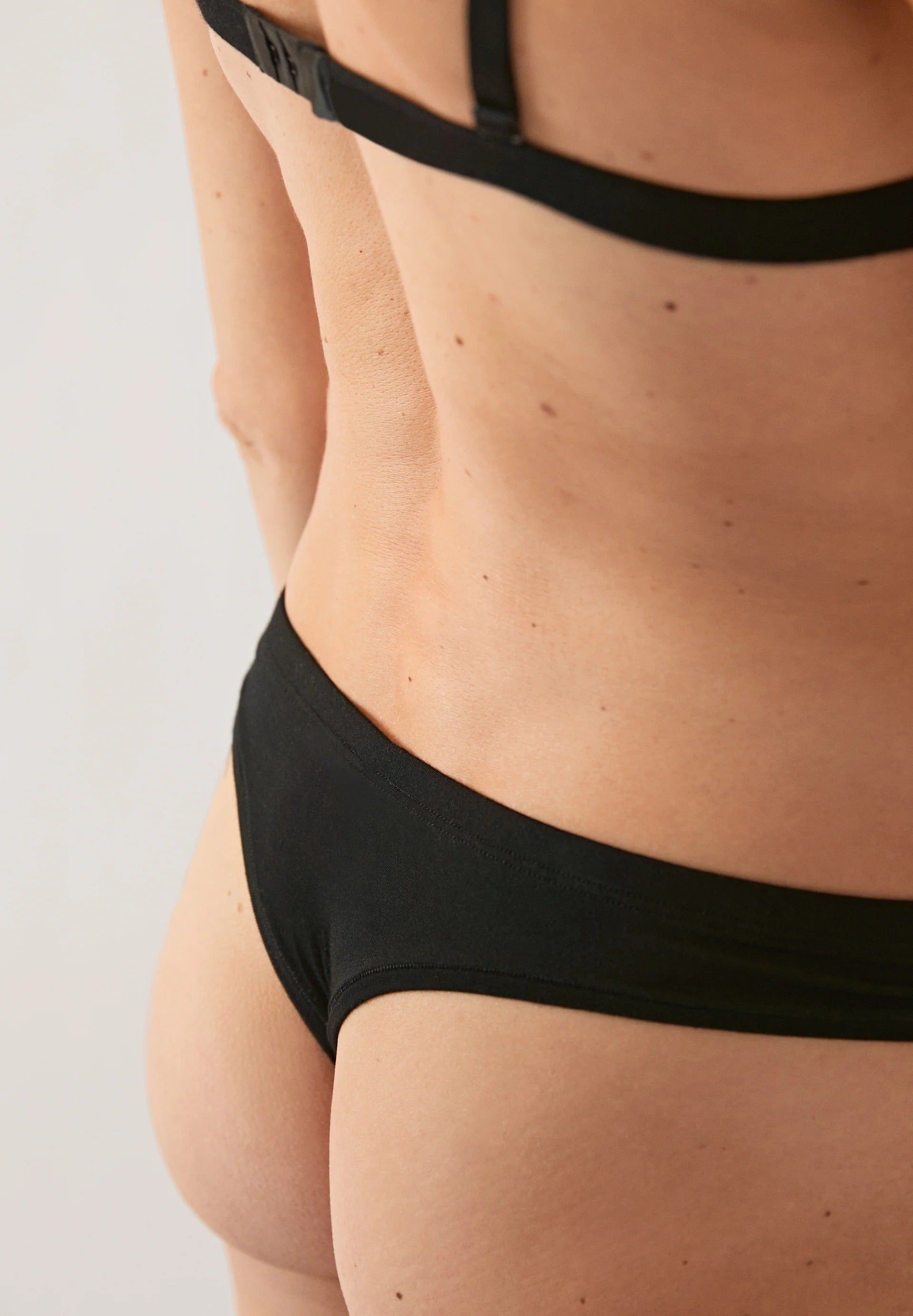 Tanga en modal | noir "faara - black", Armedangels, photo 2