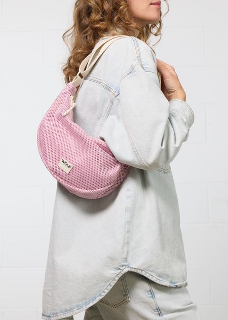 Sac bandoulière | rose "Blush crossbody bag - multicolor" - Wouf