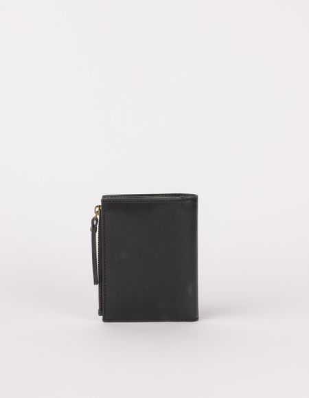 Portefeuille en cuir certifié | noir "jamie wallet - black classic leather", O My Bag, photo 3