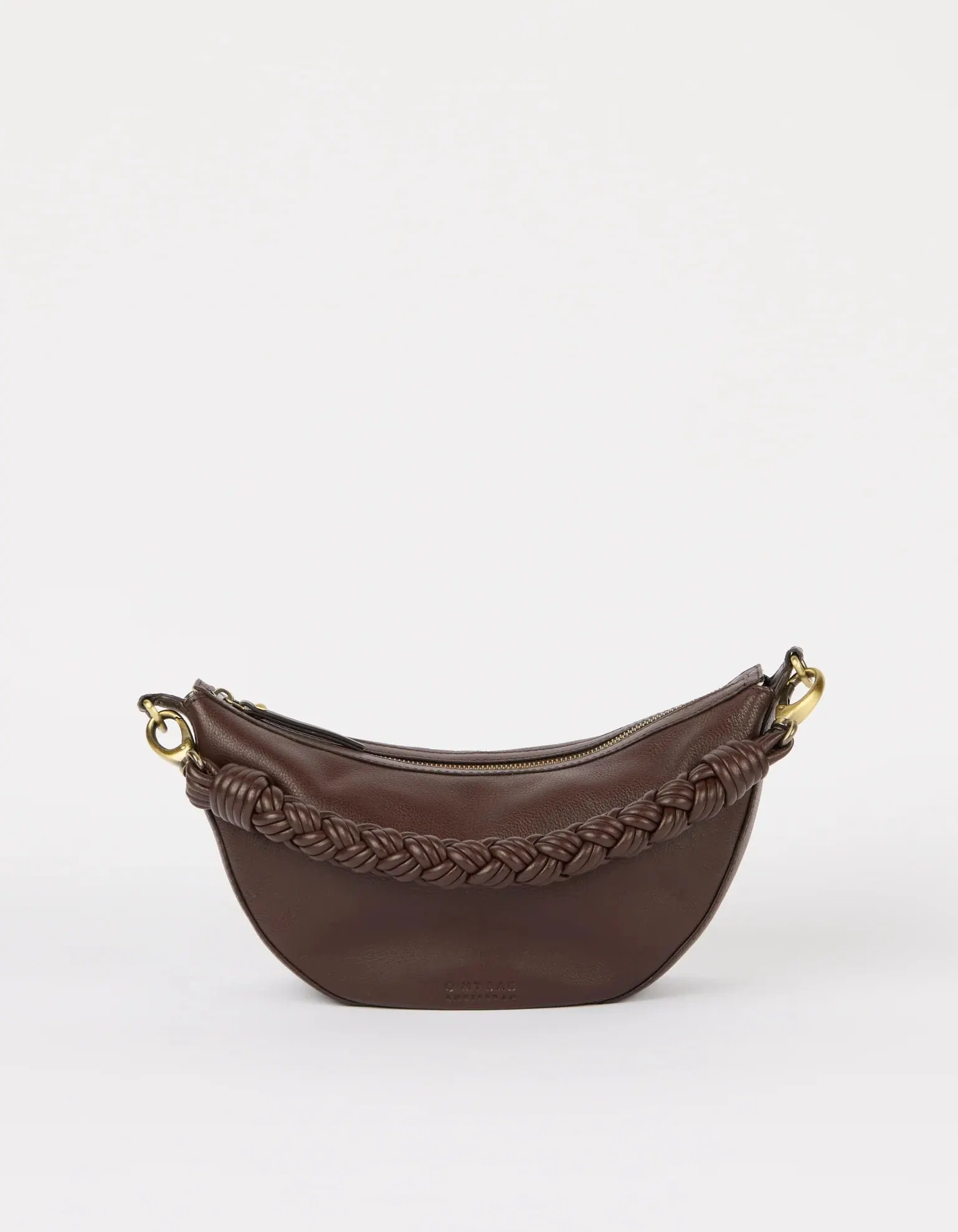 Sac en cuir certifié | marron grainé "leo - chocolate soft grain", O My Bag, photo 3