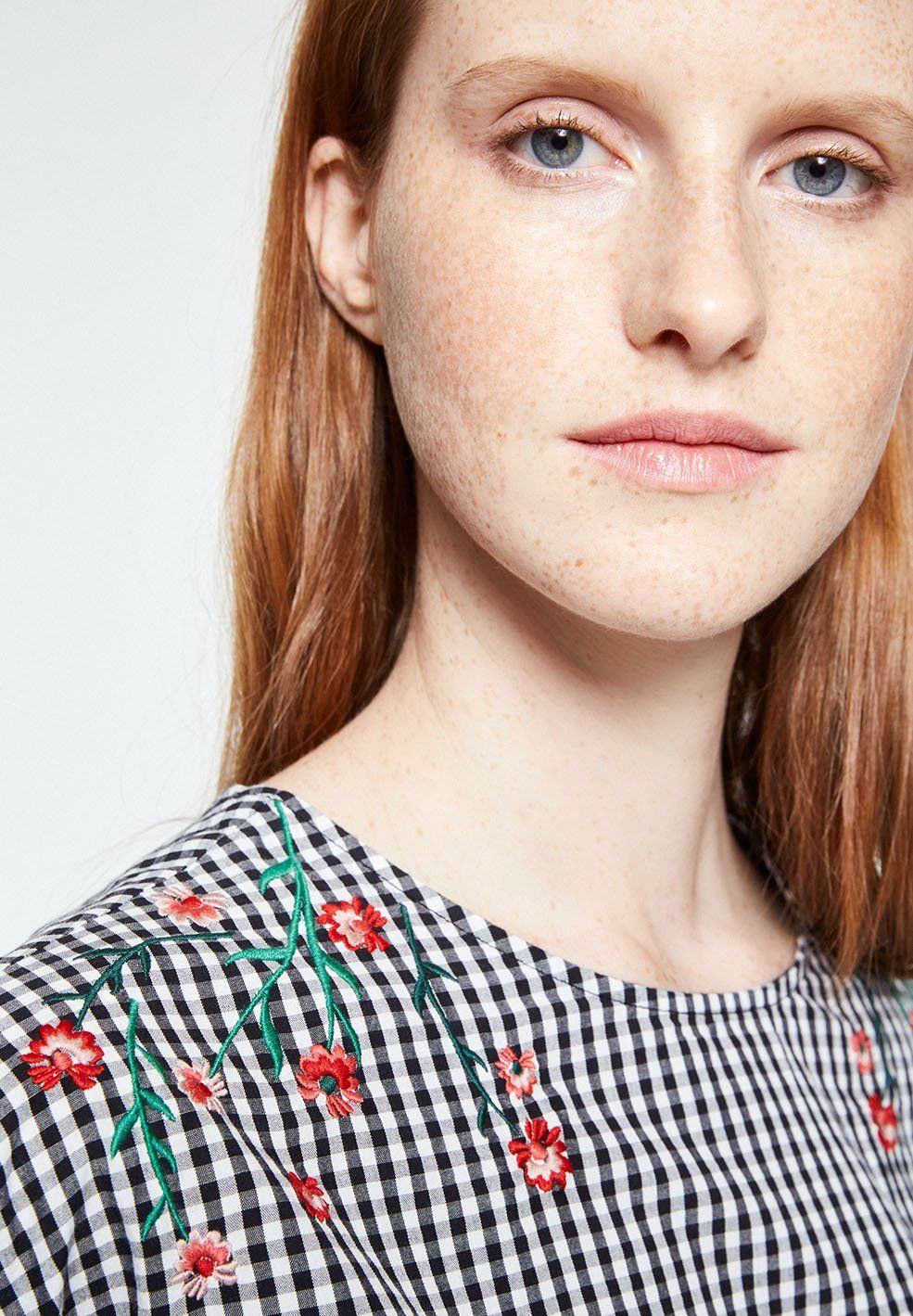Blouse vichy en coton bio - lioraa vichy, Armedangels, photo 3
