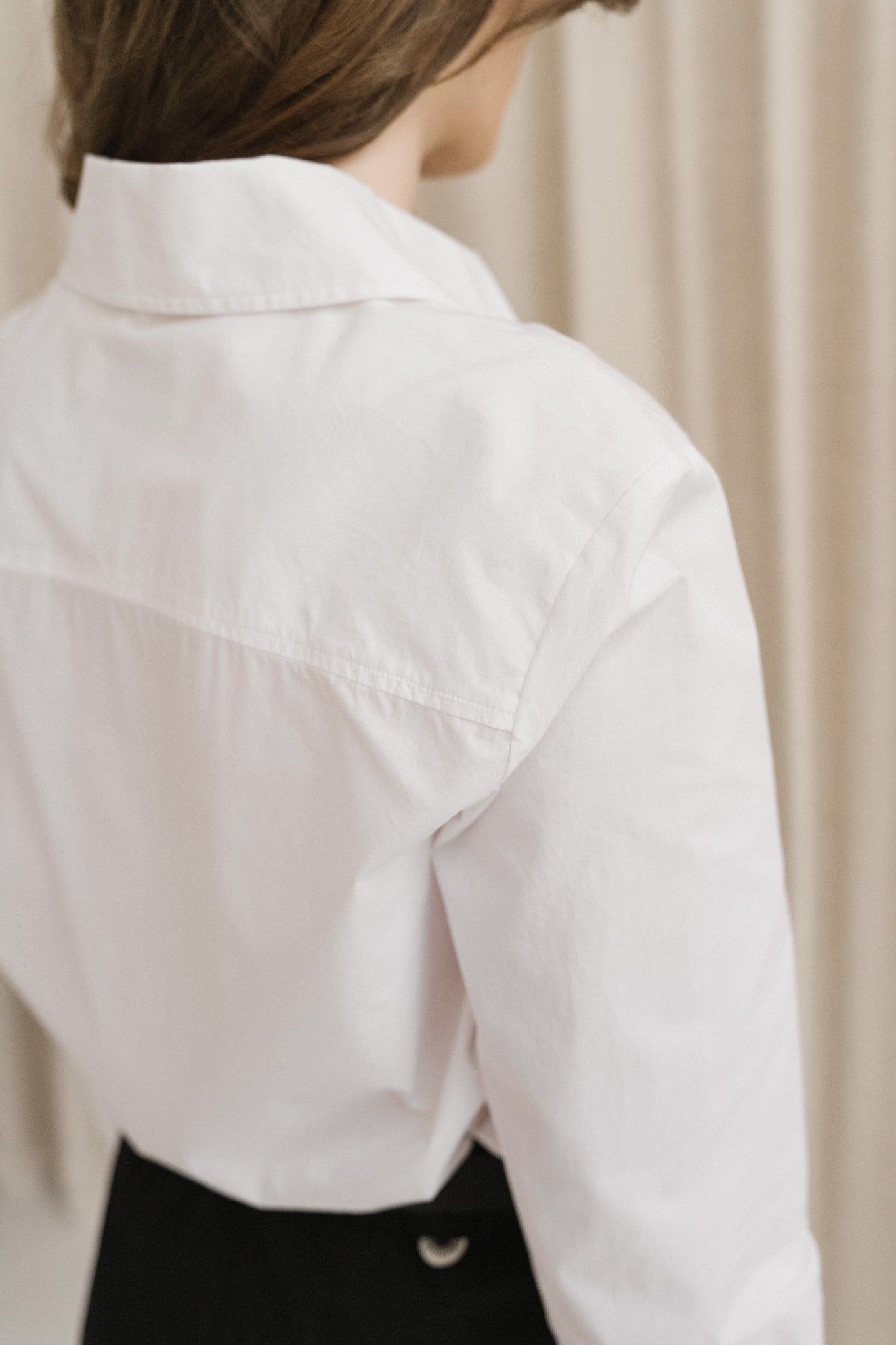 Chemise en coton bio | blanc "louilaa - white", Armedangels, photo 4