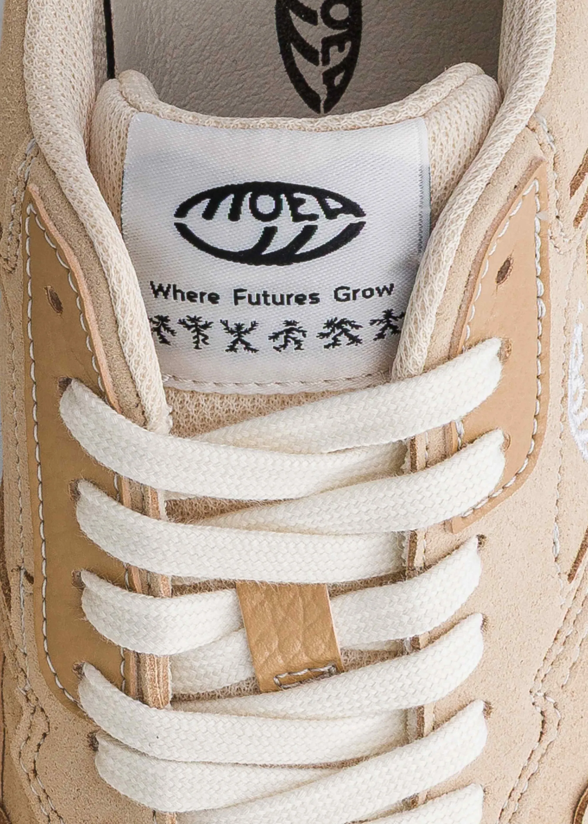 Baskets vegan | beige "origin - full beige - corn", Moea, photo 3