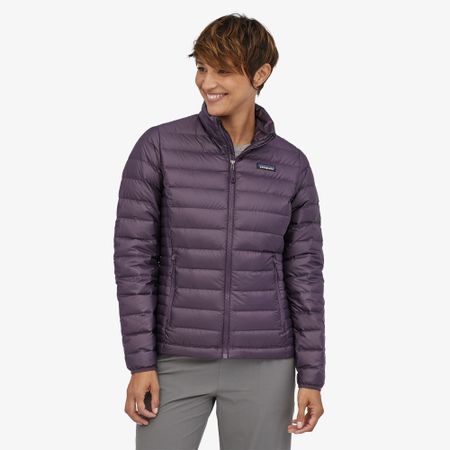 Doudoune violette en recyclé - down sweater