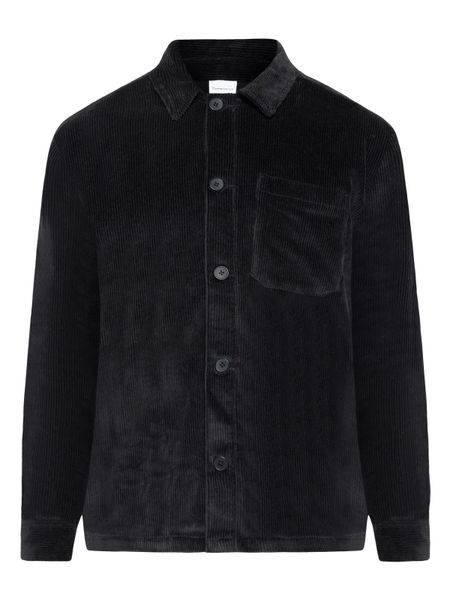 Overshirt aus Bio-Baumwollcord | Schwarz "stretched 8 wales corduroy overshirt black jet", Knowledge Cotton Apparel, Foto 5