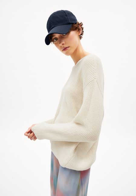 Pull en maille de coton bio non teint - nuriellaa undyed, Armedangels, photo 3